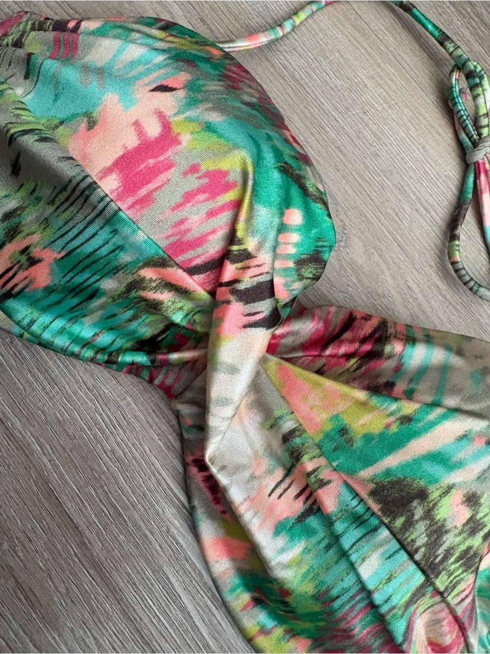 Victoria’s Secret Tropical Abstract Strapless Bikini Top - Multicolor - Picture 2 of 4
